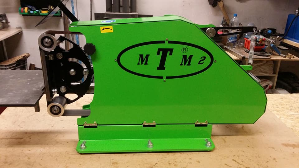 Yanılsama dış atlama  MTM 2 B (Burkolt) szalagcsiszoló gép - MTM Szalagcsiszológépek